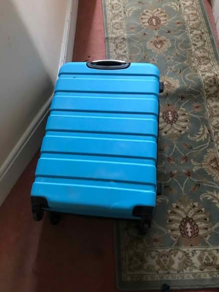 Photo of free V large suitcase with broken zip (Shepherds Bush) #1