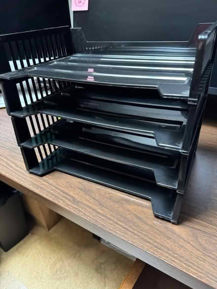 Photo of free Stackable trays for desk (Brigadoon neighborhood) #1