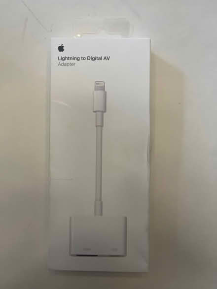 Photo of free Lightning to Digital AV (new) (Cleveland Park) #1