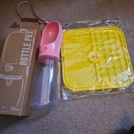 Photo of free Pet portabl drinker and lick pad (TW7) #1