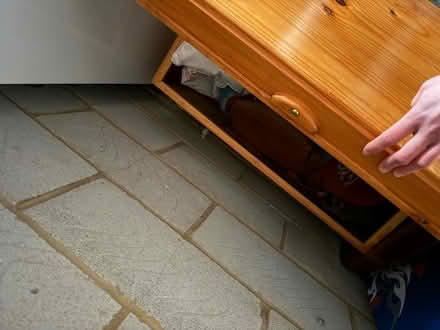 Photo of free Large pine chest (Thrapston) #2