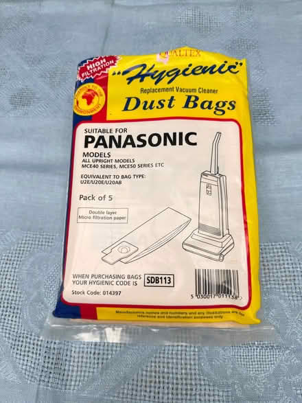 Photo of free 4 New Dust Bags For Panasonic Vacuum Cleaner (Haywards Heath RH16) #1