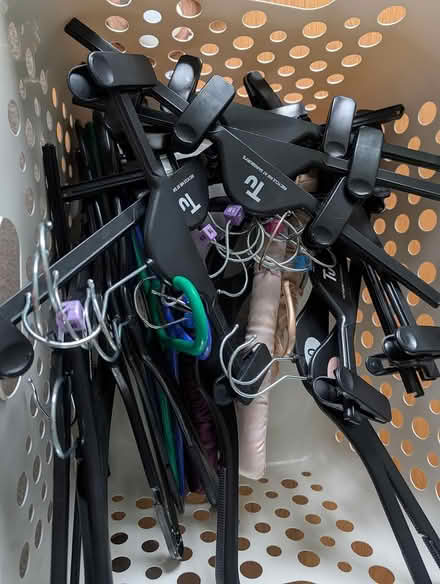 Photo of free Job lot Coat hangers (Stewartby MK43) #1