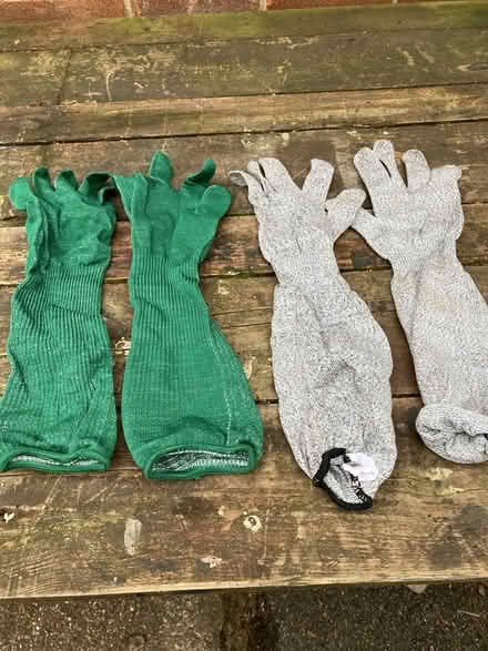 Photo of free Long garden gloves (Shelton Lock DE73) #1