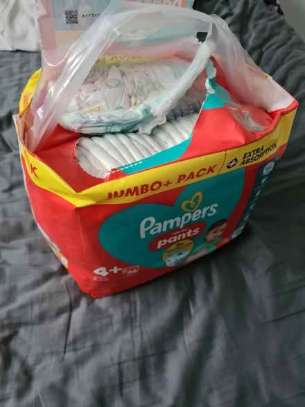 Photo of free Pampers pants size 4+ (Walsworth, Hitchin, SG4) #1