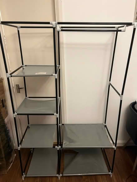Photo of free Grey Modular stacking cloth rack (Temple fortune NW11) #2
