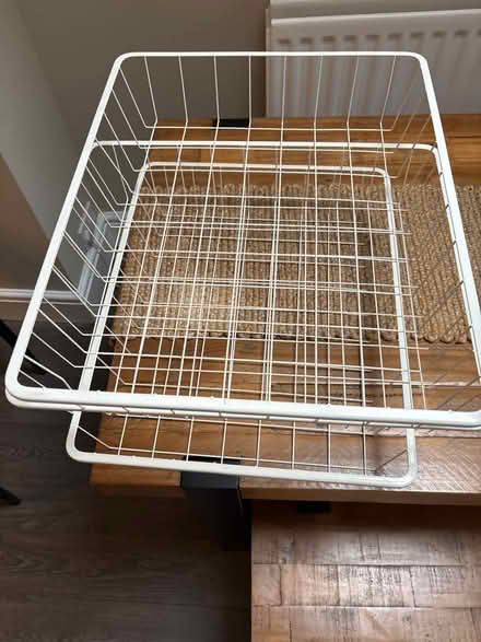 Photo of free 3 x wire baskets / drawers (Hillcliffe WA4) #1