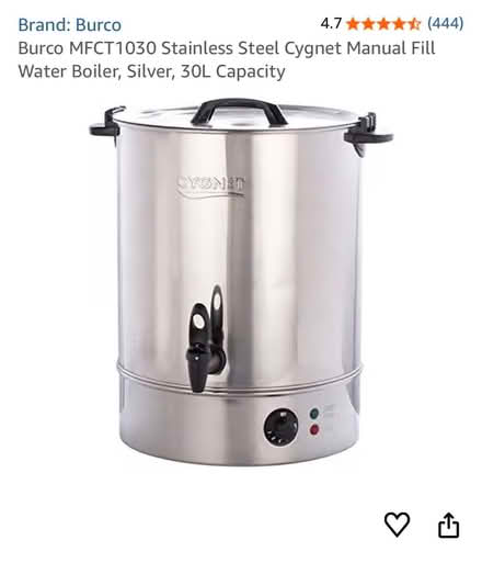 Photo of Burco type water heater (Marcham OX13) #1