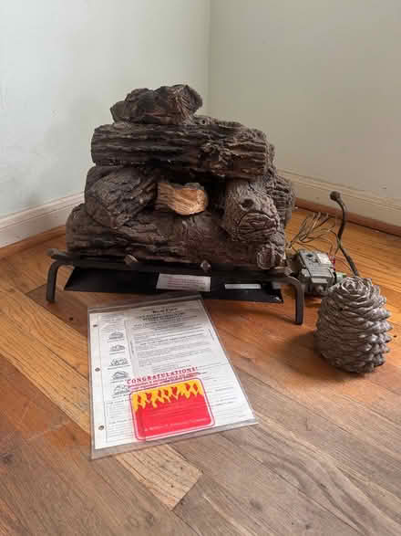 Photo of free Peterson Real-Fyre gas log set (Montrose/Museum District) #1