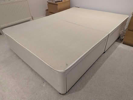 Photo of free Double divan bed base, no mattress (Woodseats S8 0NW) #1
