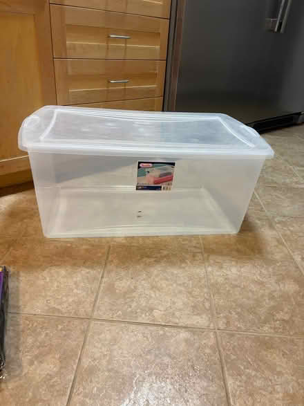 Photo of free Sterilite container (Kanata Lakes) #1