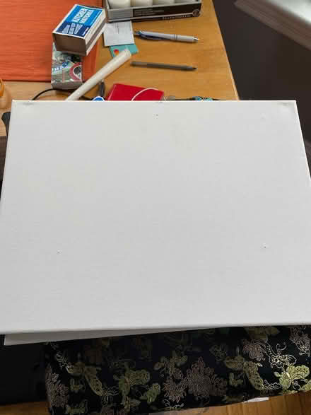 Photo of free 2 blank canvases (Lowell and highland) #1