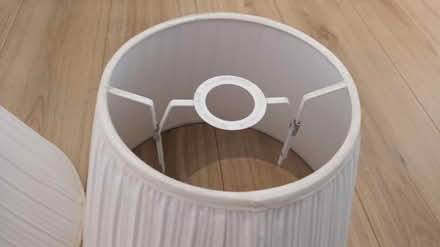 Photo of free 2 x white lampshades (SW11) #3