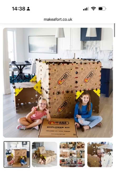 Photo of free Toys: Makeafort (Unopened) and more (Sw114da) #1