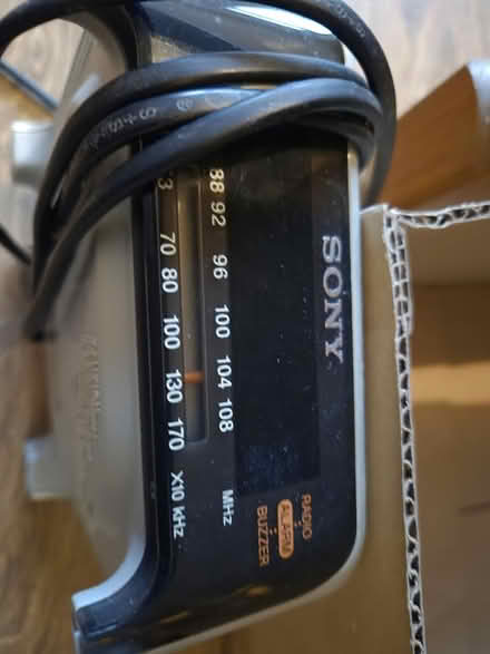Photo of free Sony clock radio (chichester p) #1