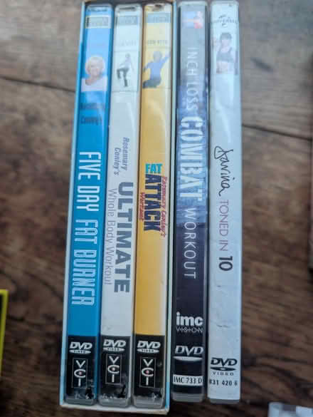 Photo of free Several fitness DVD's (Neasden NW10) #1