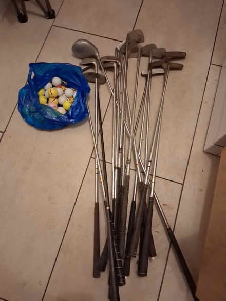 Photo of free Club, balls and tees (Coxheath ME17) #1
