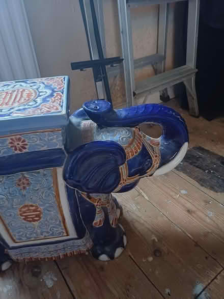 Photo of free Large ceramic elephant (Trewoon) #3