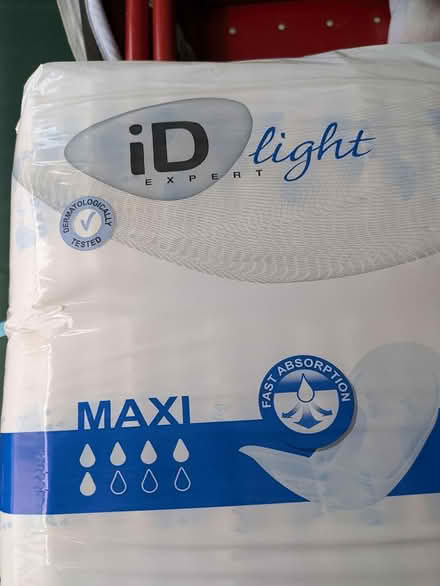 Photo of free Incontinence Pads (New Malden KT3) #1