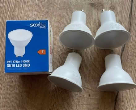 Photo of free 4 x GU10 LED unused spotlight bulbs (Botley OX2) #1