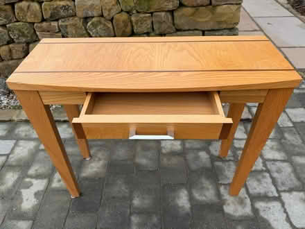 Photo of free Console table with drawer (Glusburn) #2