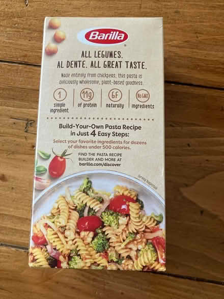 Photo of free Barilla chickpea pasta (Havertown) #3