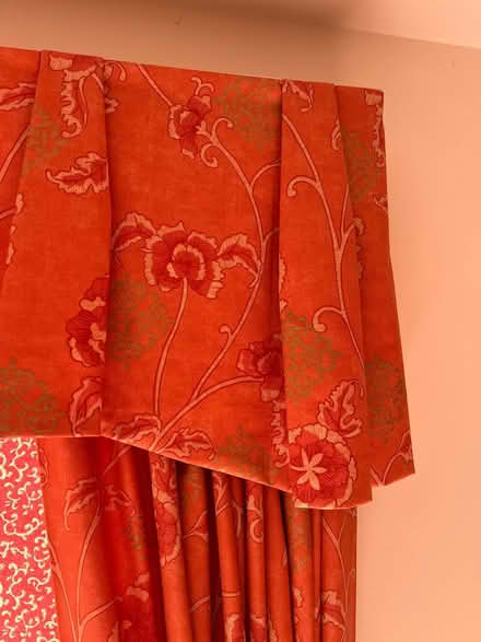 Photo of free Curtains, pelmet, throw & cushions (Cardiff) #4