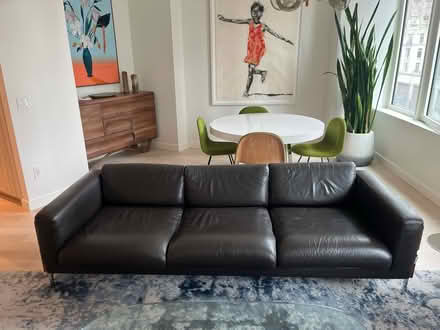Photo of free Leather Sofa (Habitat: UK) (Columbus Circle) #1