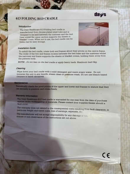 Photo of free Folding Bed cradle (Glenrothes KY7) #2