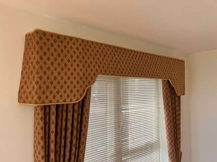 Photo of free Curtains, pelmet & tie backs (Cardiff) #1