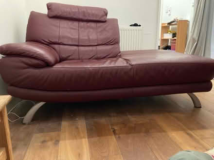 Photo of free Leather day bed (Shipley BD18) #1