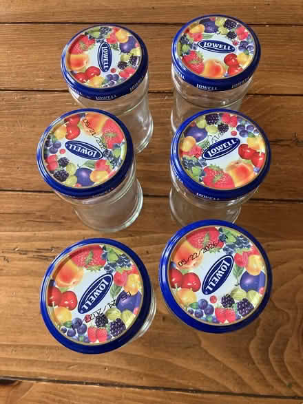 Photo of free Six clean jam jars (Havertown) #1