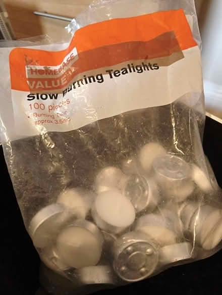 Photo of free Bag of slow burning tealights (RG1) #3