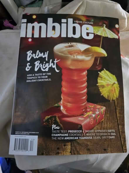 Photo of free Imbibe magazine (San Leandro) #1