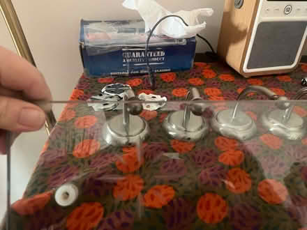Photo of free Pretty glass shelves x2 (SE9) #1