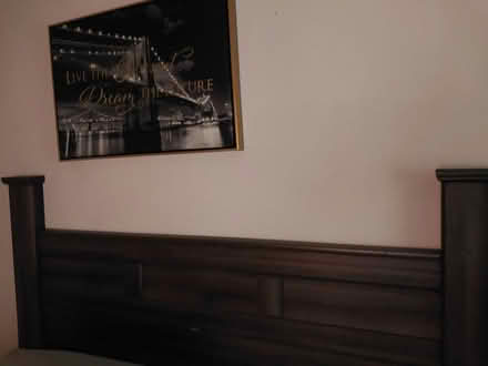 Photo of free Kind headboard and picture (Laurel) #1