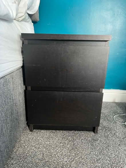 Photo of free Black set of 2 drawers (SK15) #4