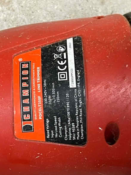 Photo of free Electric strimmer (KT9) #3