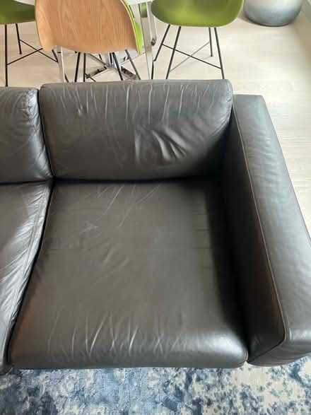 Photo of free Leather Sofa (Habitat: UK) (Columbus Circle) #4