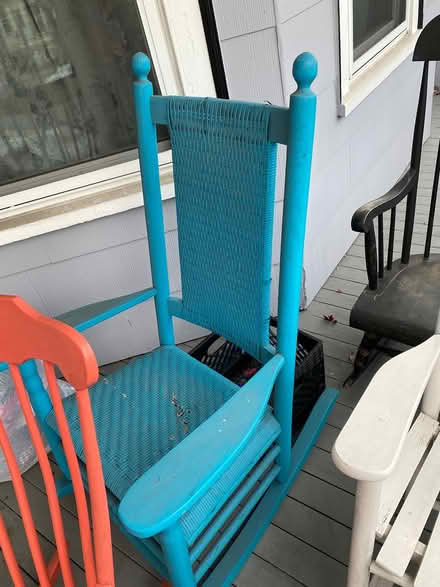 Photo of free Rocking chairs (Lowell and highland) #3
