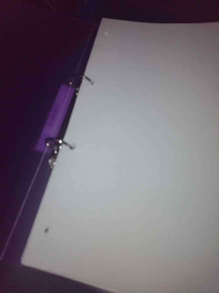 Photo of free A4 file & paper (Corby NN18) #2