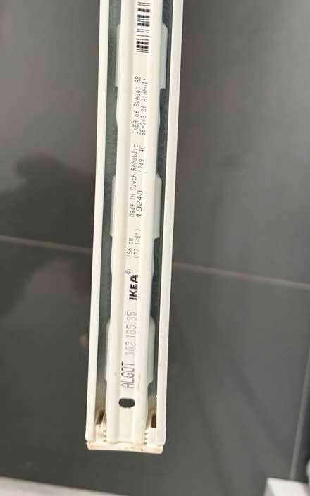 Photo of free Ikea wire baskets and wall rail (Bedford) #3