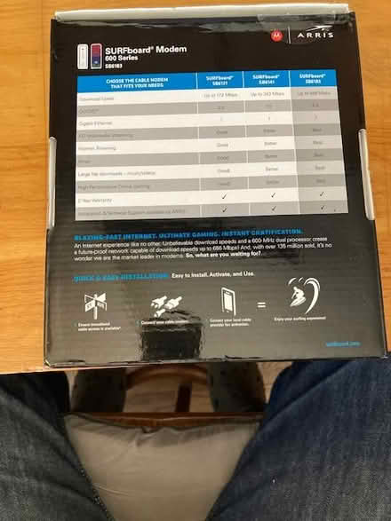 Photo of free Motorola Arris Modem SB6183 (Upper West Side) #3