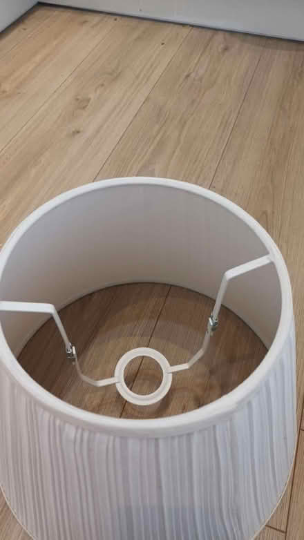 Photo of free 2 x white lampshades (SW11) #1