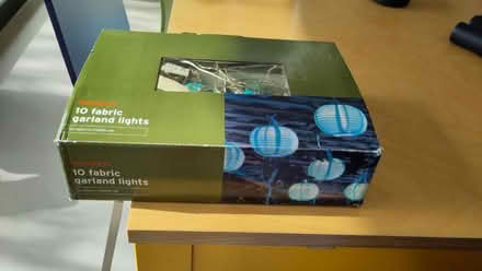 Photo of free String of 10 fabric lights (Hereford HR1) #1
