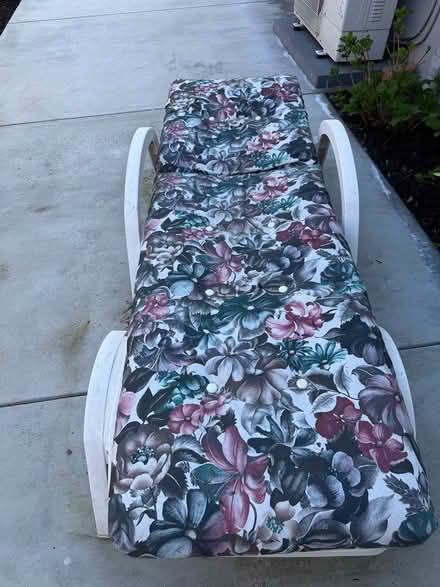 Photo of free Garden lounger (Remington Ave in Sunnyvale) #4