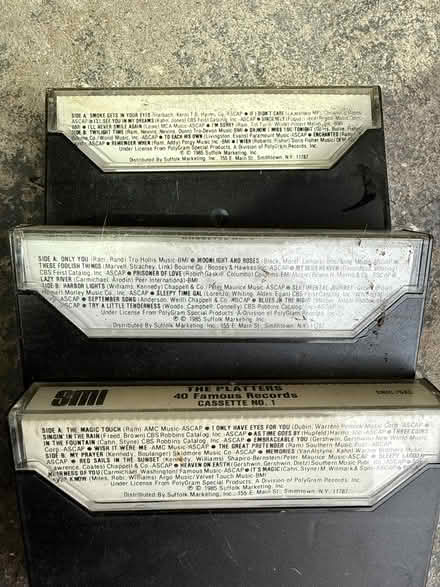 Photo of free Platters cassette collection (Long hill, NJ) #2