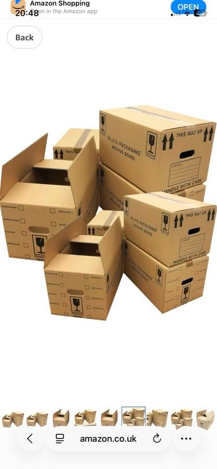 Photo of cardboard packing boxes (BN2) #1
