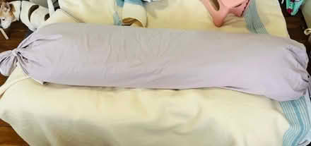 Photo of free Large double feather bolster pillow (South Norwood SE25) #3