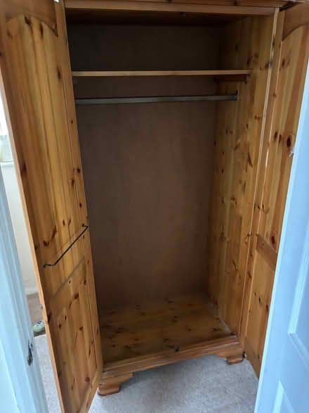 Photo of free Pine wardrobe (Waterlooville PO8) #2